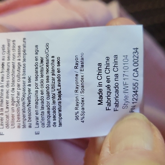 IMNYC Isaac Mizrahi Light Pink Bell Sleeve Blouse - Picture 7 of 7